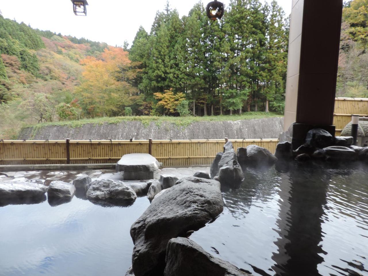 土湯温泉 やすらぎの宿 向瀧旅館 Fukushima  Exteriör bild